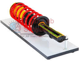 Hydraulic Shock Absorber Cutaway Model